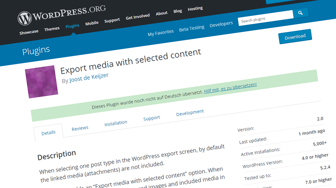 WordPress Beitragsbilder migrieren